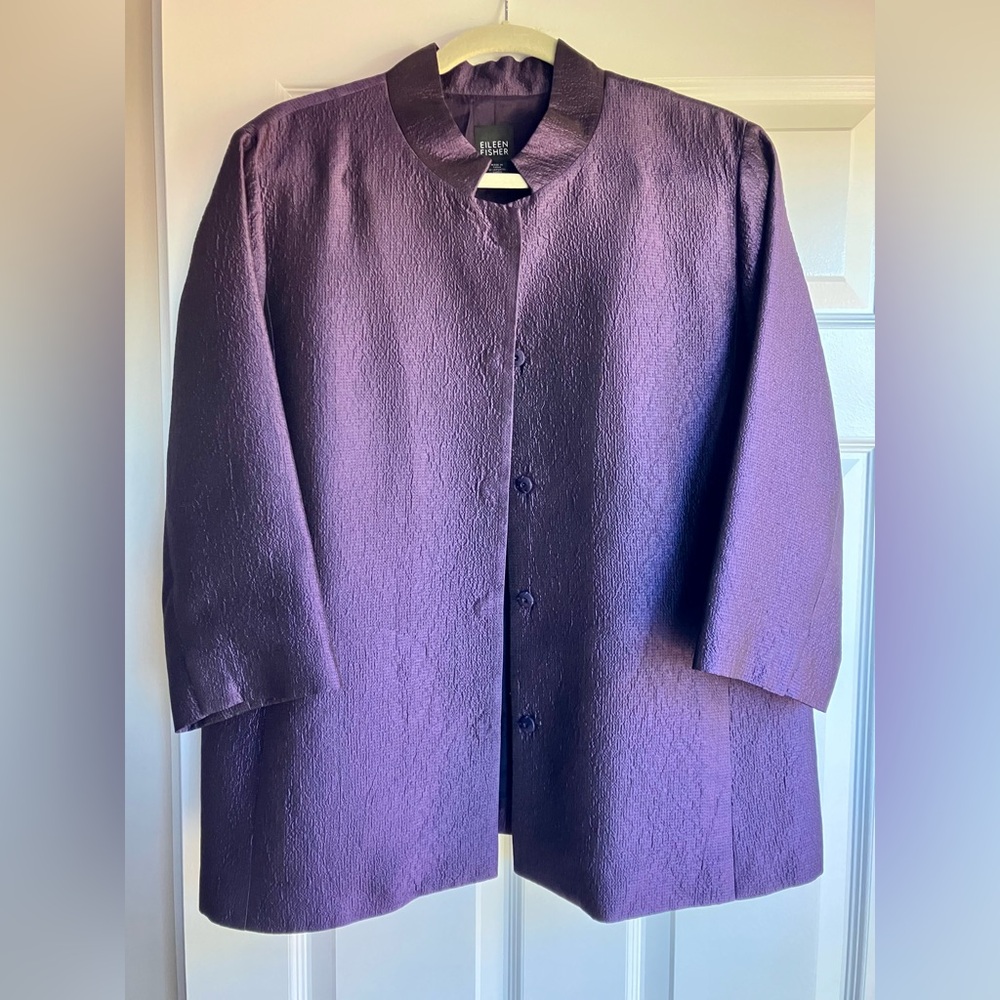 Eileen Fisher Silk Jacket